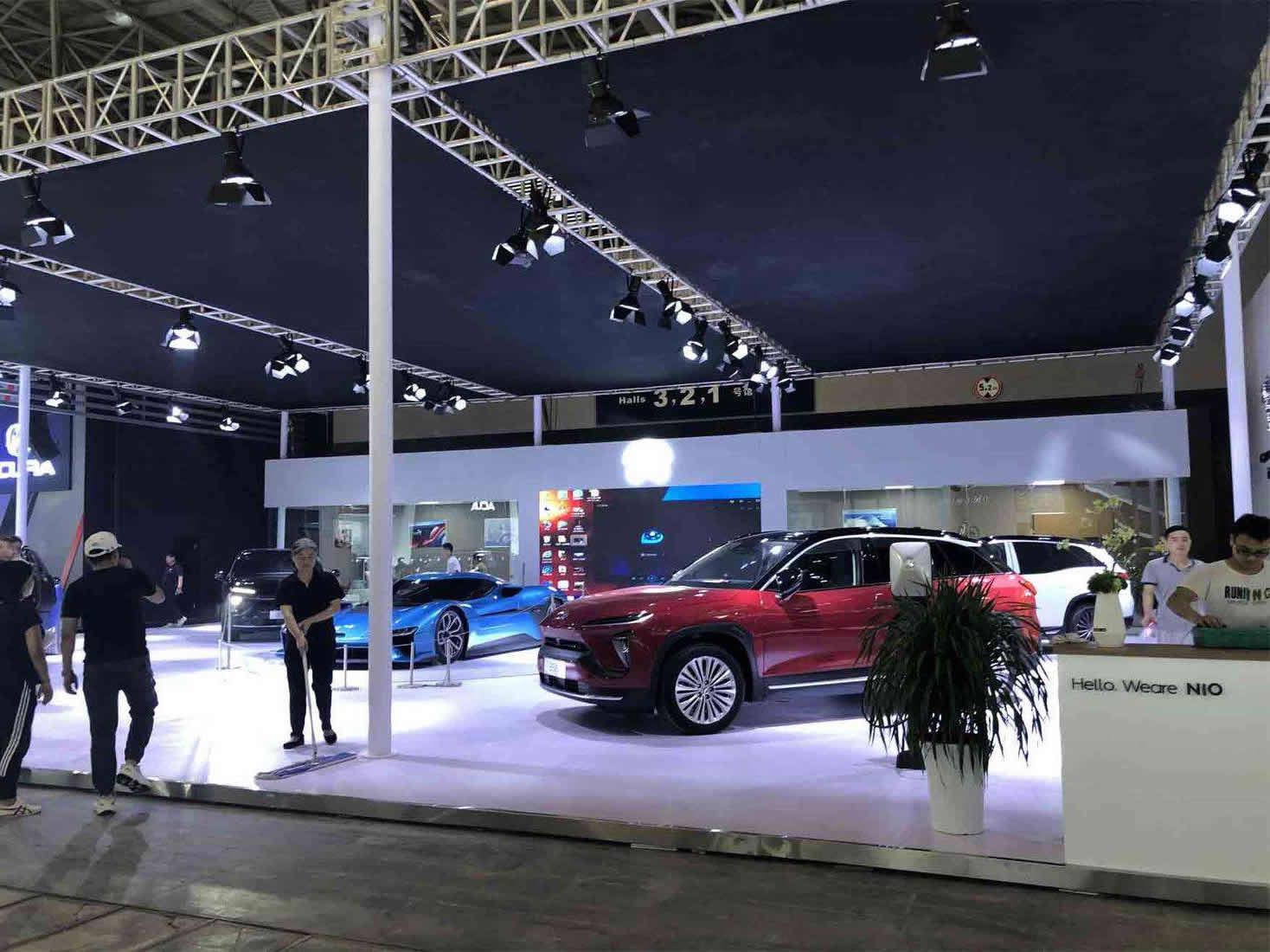 國際車展現(xiàn)場搭建